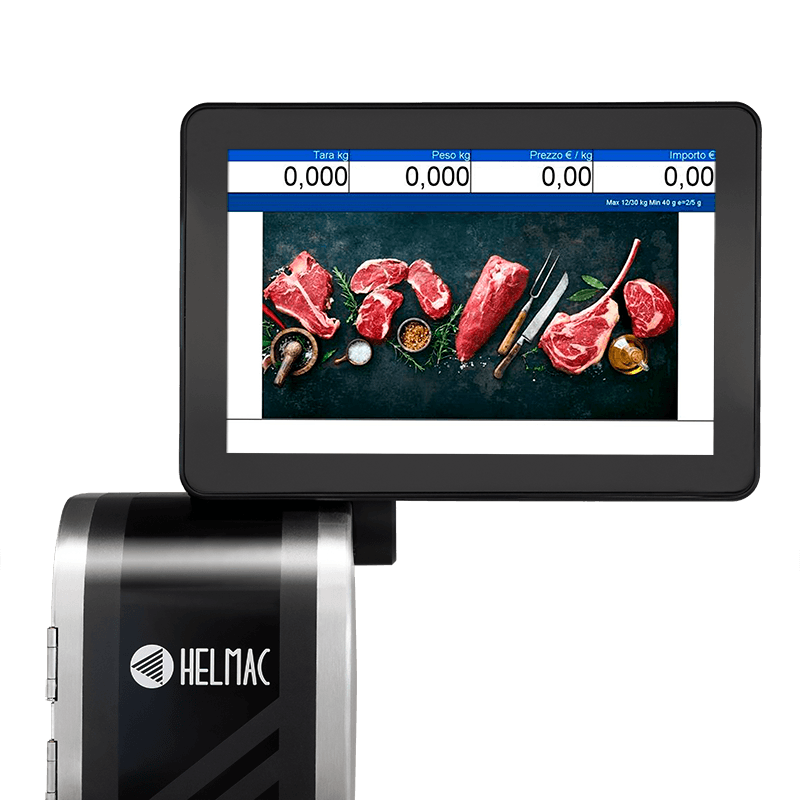 Balance Helmac GP Touch 10 - Écran client